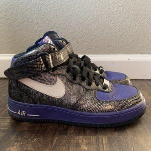 Nike Air Force 1 Mid '07 Fish Scale Women Shoes - Size 7.5